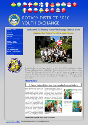 Seattle Software Solutions - Rotary Youth Exchange Web Development